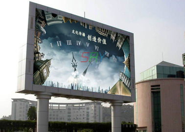 China Van het dubbele Kolom Openlucht LEIDENE Aanplakbord Waterdichte LEIDENE de Hoogte het Schermpixel 12MM leverancier
