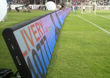 China Openlucht Mobiele LEIDENE de Schermen RGB Perimeter die LEIDENE Vertoning voor Voetbalgebied adverteren leverancier