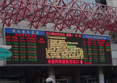 China 1R1G1B aluminium de LEIDENE Reclameschermen voor Tolpost, ONDERDOMPELINGSp10 LEIDENE vertoning leverancier