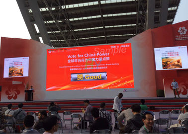 China 10mm maakt RGB Openlucht LEIDENE Videomuur die LEIDENE Vertoning adverteren 32 punten x 16 waterdicht punten leverancier