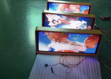 China Openlucht LEIDENE van de Reclametaxi Comité Taxi Hoogste LEIDENE Vertoning die Lichte Doos met de Controle van 4g adverteren/Wifi- leverancier