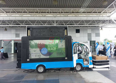 China De hoge Vlakheidsvrachtwagen zette van het LEIDENE Scherpe het Beeldenergie op Vertoningsscherm PH8mm - besparing leverancier