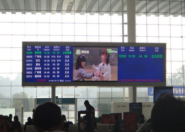 WIFI/3G P10 RGB Binnen Vaste LEIDENE Vertoning voor Luchthaven/Post, het Volledige Kleuren LEIDENE Scherm leverancier