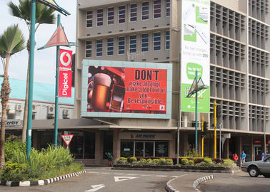 DIP570 openlucht Volledige Kleuren LEIDENE Vertoning IP65 het LEIDENE de Reclamescherm van 10000dots/sqm leverancier