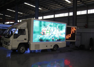 6500Nits LEIDENE Vrachtwagen die het LEIDENE van 4.096M X van 2.048M 1R1G1B 3In1 HD Scherm adverteren leverancier