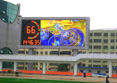 De LEIDENE van SMD3535 6mm Reclameschermen 4m x 3m Synchrone LEIDENE Digitale Aanplakborden leverancier