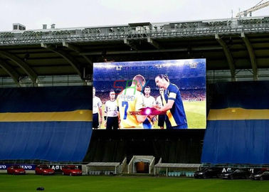 10mm Openlucht Volledige Kleuren LEIDENE Vertoning, het Hoge LEIDENE van het Helderheidsstadion Scherm leverancier