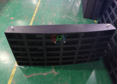 6mm LEIDEN van de Pixelhoogte HD Vertoningskabinet SMD3535 voor het Gebogen LEIDENE Scherm leverancier