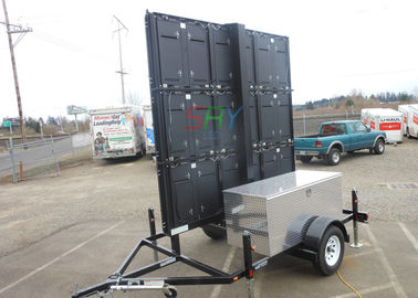 960mm x 960mm van de LEIDENE Mobiele LEIDEN Vrachtwagen Asynchrone Controle Mobiel Aanplakbord leverancier