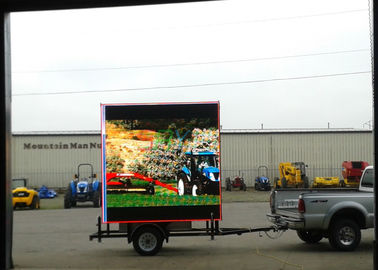 960mm x 960mm van de LEIDENE Mobiele LEIDEN Vrachtwagen Asynchrone Controle Mobiel Aanplakbord leverancier