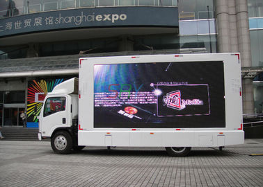 LEIDENE van HD P8 Vrachtwagen Opgezette het Scherm100000hrs Levensduur Mobiele Reclame LEIDENE Vertoning leverancier