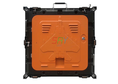 Populair Oranje Kleur Geleid Vertoningskabinet 640mm X 640mm Lichtgewicht leverancier