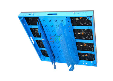 P5 van de Binnen Blauwe Kleur Getrokken Aluminium LEIDENE Gebruik 640mm x 640mm Kabinetshuur leverancier
