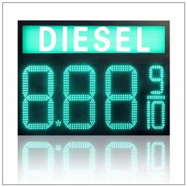 Voortoegangs Groene LEIDENE Bewegende Berichtvertoning voor BenzinestationOlieprijs leverancier