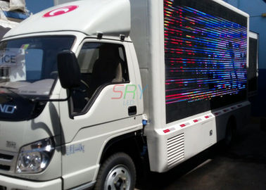 DIP346 het vrachtwagen Opgezette LEIDENE Scherm, mobiele aanplakbordvrachtwagens Lichtgewicht leverancier