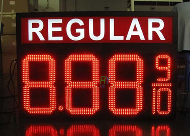 Olieprijs 8888 leidde Teken, van de LEIDENE de Bewegende Hoge Helderheid Berichtvertoning leverancier