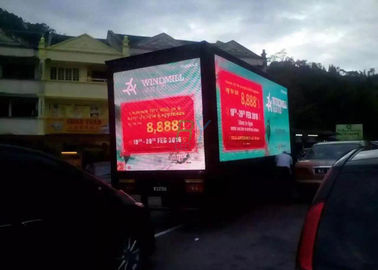 2R1G1B PH12 leidde de Opgezette Installatie van het het schermaanplakbord vrachtwagen, leidde vertoningsaanhangwagen leverancier