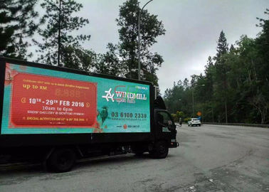 2R1G1B PH12 leidde de Opgezette Installatie van het het schermaanplakbord vrachtwagen, leidde vertoningsaanhangwagen leverancier