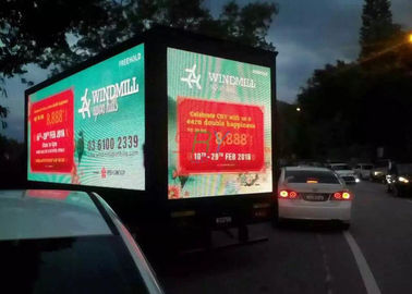 2R1G1B PH12 leidde de Opgezette Installatie van het het schermaanplakbord vrachtwagen, leidde vertoningsaanhangwagen leverancier