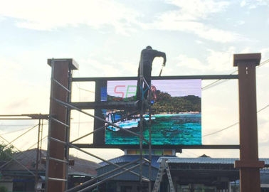 openlucht LEIDEN van 7500nits P12 IP65 Aanplakbord die 2 volledige jaren adverteren leverancier