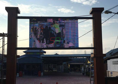 openlucht LEIDEN van 7500nits P12 IP65 Aanplakbord die 2 volledige jaren adverteren leverancier