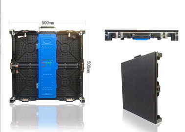 Binnen RGB Gegoten het Aluminiumkabinet die van P3.91 Matrijs voor Huur het Videomuur Geleide Scherm adverteren leverancier
