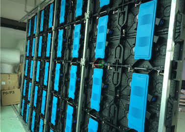 Binnen RGB Gegoten het Aluminiumkabinet die van P3.91 Matrijs voor Huur het Videomuur Geleide Scherm adverteren leverancier